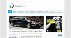 Desktop Screenshot of langleypolitics.com